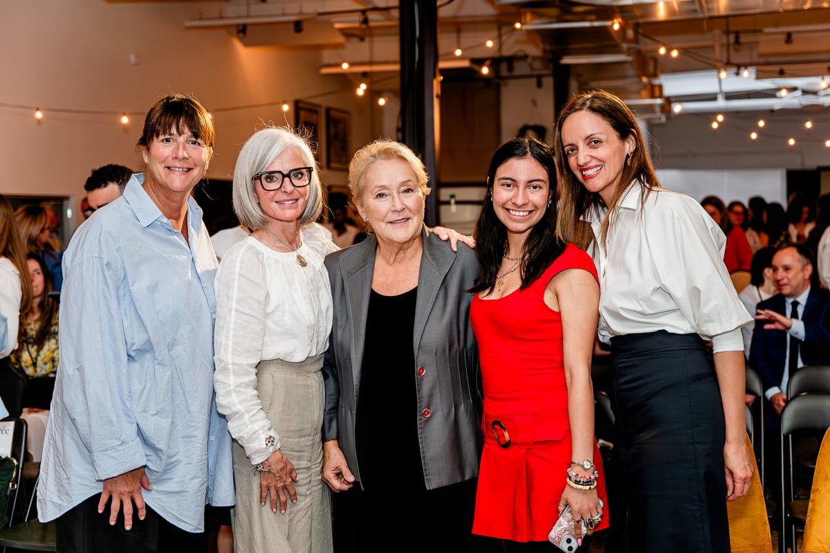 Sophie Brochu, Isabelle Hudon, Pauline Marois, Sofia Acuna et Isabelle Marquis