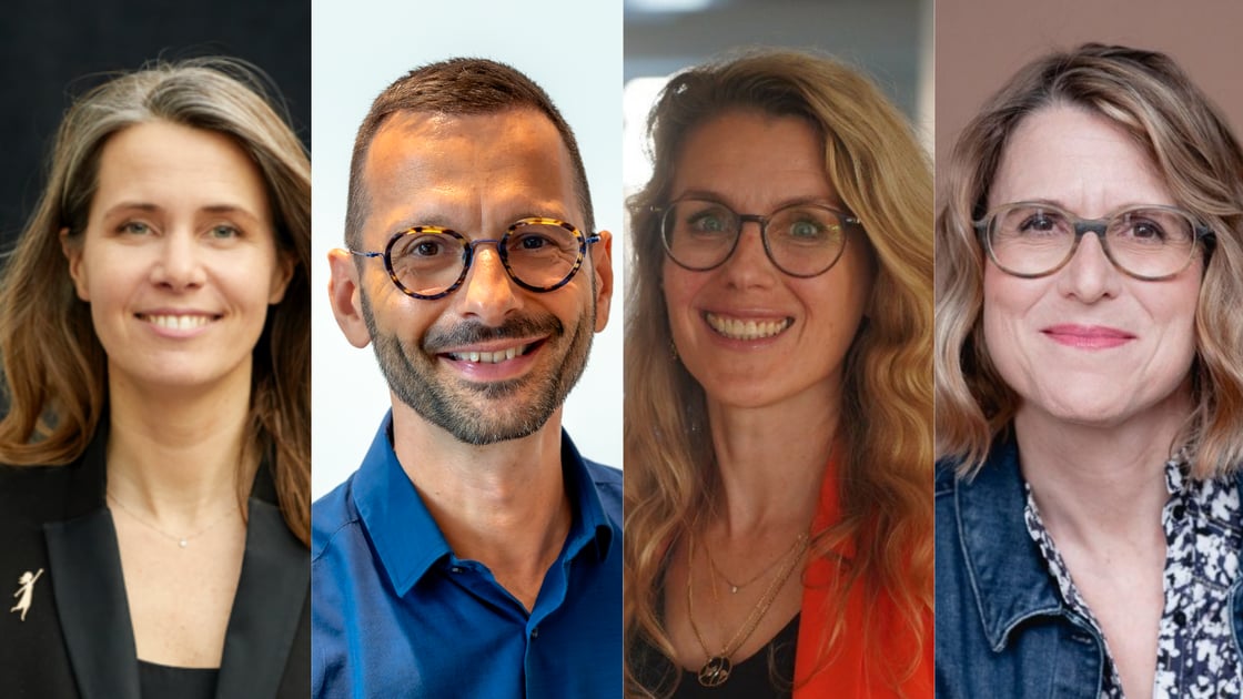 Marie Eloy, Greg Renders, Aurore Mayer et Marilène Garceau